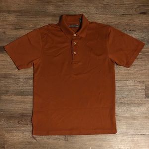 Wood Button Polo